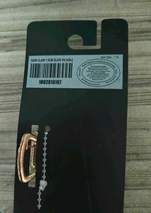 Gold Hair Claw Clip