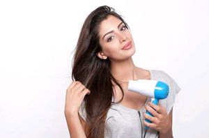 Folding Hair Dryer With 2 Speed Control
