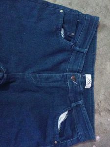 Dark Wash Denim Jeans for Ladies