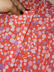 Flawless New Coral Color Top