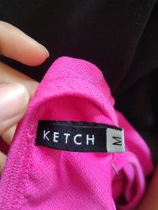 Pink Bodycon Mini Dress