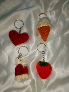 Crochet Keychains - Cute Designs!