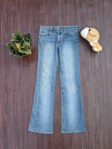 Flare Leg Denim Jeans (Neww )