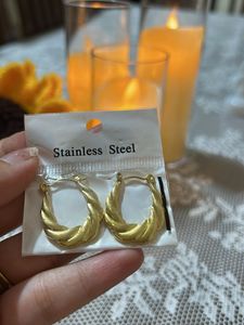 Gold Hoop Earrings