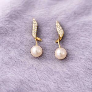 Pearl Drop Dangle Earrings
