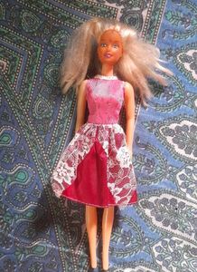 💕COMBO Blonde Hair Cute Barbie With Brush