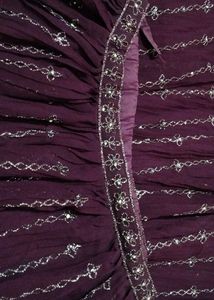 Grape Colour Lehanga