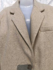 Korea Beige Oversized Blazer 🤍☃️