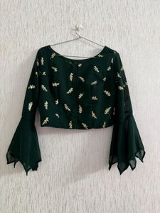 cool indo western saree