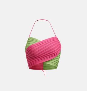 Savana Color Block Halter Top ♥️