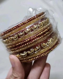 🆕 Glass Bangles  Set