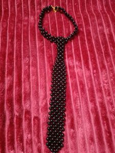 Pearl Neck Tie Men And Women