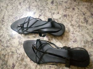 Black Strappy Sandals