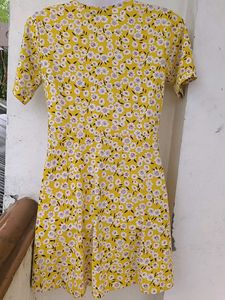 Floral Yellow Sundress