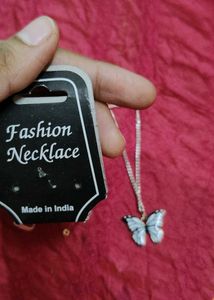 Butterfly Pendant Necklace