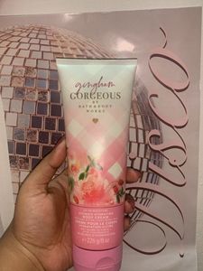 Bath and body Works gingham gorgeous  loti