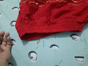 Red Skirt For Girl...  3to 5 Yr