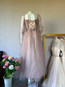 Pink shimmery sequins Gown