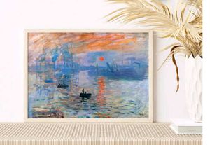 Monet's Sunrise Painting