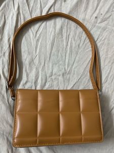 Brown Tan Sling Bag