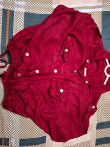 Crop Buttoned Shirt