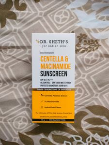 sunscreen Dr. sheth's