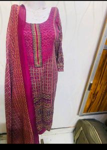 Cotton Suit Dupatta Pant For Sale