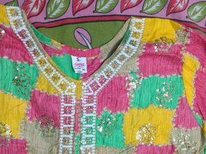Multicolour Kurti Set