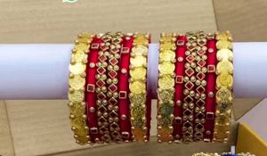 silk thread Bangle Set