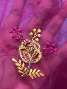 Anarkali With Embroidery Dupatta