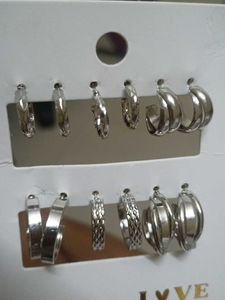 Silver Hoops