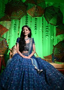 Mirror Work Heavy Flair Lehnga