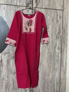 Elegant Maroon Kurta set