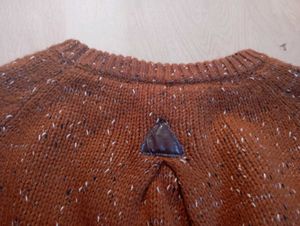 Cozy Korean Brown Knit Sweater