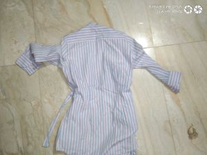 y2k fitted shirt with self tie belt get these earr