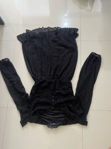 Black Long Sleeve Top