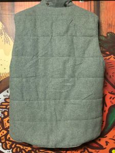 Gray Padded Vest Jacket made in South Korea