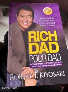 Rich dad poor da.d by Robert t kiyosak