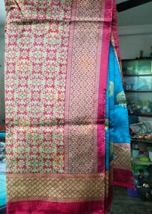 Like New Saree.Falls And Pico Done.