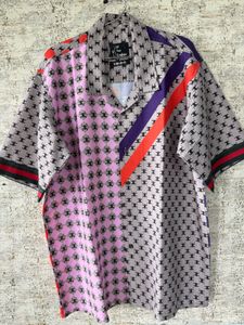 Patterned Short Sleeve Shirt