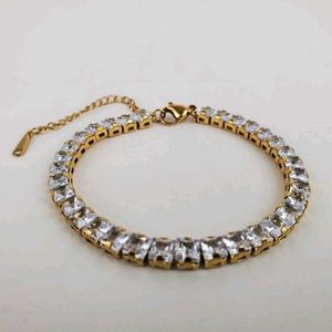 Cubic Tennis bracelet anti tarnish