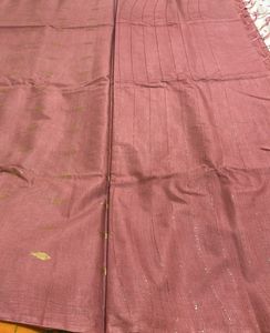 Pintrest Peach Cotton Saree