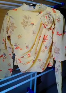 Floral Chiffon Top