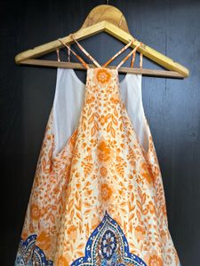 Multi color Beach Dress Printed