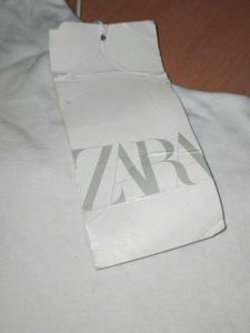 Zara White Crop Top