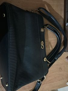 E2o- Black Color Sling Bag