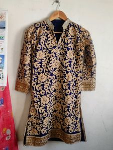 Blue Royal Kurti For Women