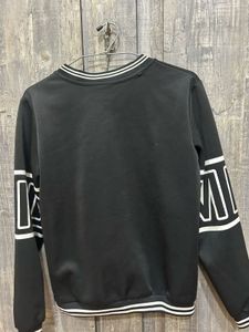 Japanese Street Style Bomber Jacket Black &amp; White