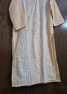 Elegant Embroidered Kurta