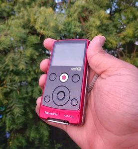 Panasonic HM-TA1 Camcorder (Blaze Red) ♥️